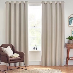 Furn Dawn Blackout Thermal Light Beige Curtains - Curtain Furn Dawn Blackout Thermal Light Beige Curtains - Curtain