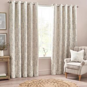 Wylder Nature Sophia Floral Jacquard Unisex Curtains - Room Darkening Wylder Nature Sophia Floral Jacquard Unisex Curtains - Room Darkening