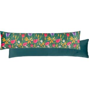 Wylder Nature House of Bloom Celandine Velvet Draught Excluder - Teal - One Size - Draught Excluder Wylder Nature House of Bloom Celandine Velvet Draught Excluder - Teal - One Size - Draught Excluder