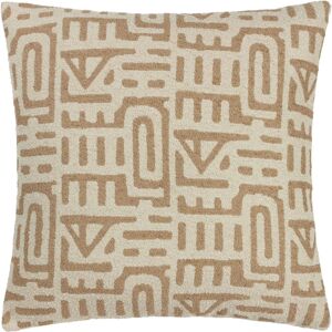 HOEM Samos Woven Jacquard Cushion - Neutral - 60cm x 60cm HOEM Samos Woven Jacquard Cushion - Neutral - 60cm x 60cm