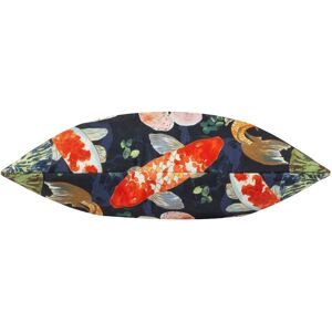 Paoletti Koi Pond Utomhus Kuddöverdrag - Blå - One Size Paoletti Koi Pond Utomhus Kuddöverdrag - Blå - One Size