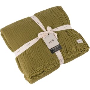 Yard Lark Khaki Cotton Throw - 130x180 cm - Lightweight Cozy Cover Yard Lark Khaki Cotton Throw - 130x180 cm - Lightweight Cozy Cover