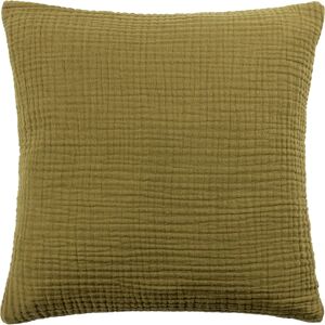 Yard Lark - Muslin Cotton Cushion Cover - Khaki - 45x45 cm - Cushion Cover Yard Lark - Muslin Cotton Cushion Cover - Khaki - 45x45 cm - Cushion Cover