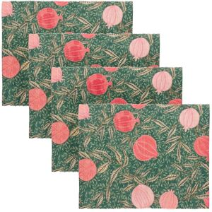 Paoletti Pomegranate Festive Placemats - Set of 4 Paoletti Pomegranate Festive Placemats - Set of 4