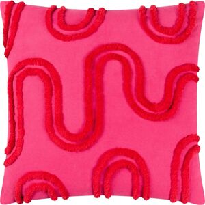 Heya Home - Archie - Pink - 45x45 - Cushion Cover Heya Home - Archie - Pink - 45x45 - Cushion Cover