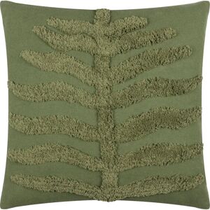 Furn Dakota Tufted 45cm x 45cm Filled Cushion - Forest Green - Cushion Furn Dakota Tufted 45cm x 45cm Filled Cushion - Forest Green - Cushion