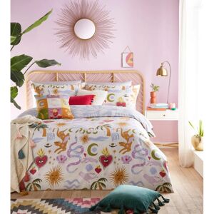 Furn. Alchemy Abstract Reversible Bedding Set - Multicolour - King Bed Furn. Alchemy Abstract Reversible Bedding Set - Multicolour - King Bed