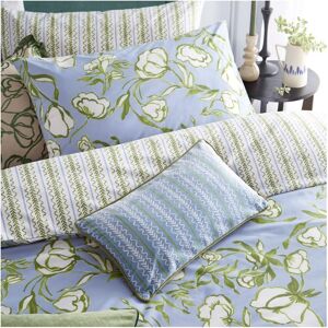 Wylder Albera Floral Duvet Cover Set - Blue Polycotton - Size King Wylder Albera Floral Duvet Cover Set - Blue Polycotton - Size King