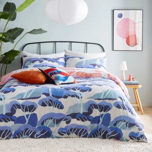 Furn. D'Azure Abstract Duvet Cover Set - Pink/blue Polycotton - Size King Furn. D'Azure Abstract Duvet Cover Set - Pink/blue Polycotton - Size King