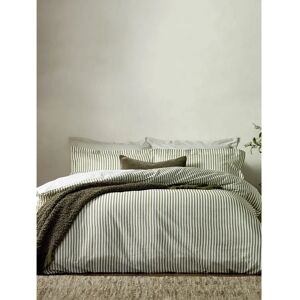 Yard Hebden Melange Stripe Cotton Duvet Cover Set - Duvet Cover Set Yard Hebden Melange Stripe Cotton Duvet Cover Set - Duvet Cover Set