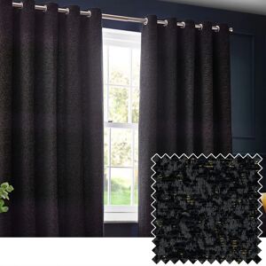 Paoletti Galaxy Chenille Ready Made Eyelet Curtains - Curtains Paoletti Galaxy Chenille Ready Made Eyelet Curtains - Curtains