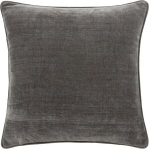 Yard - Heavy Chenille Reversible Cushion Cover - Charcoal - 50x50 cm - Cushion Cover Yard - Heavy Chenille Reversible Cushion Cover - Charcoal - 50x50 cm - Cushion Cover