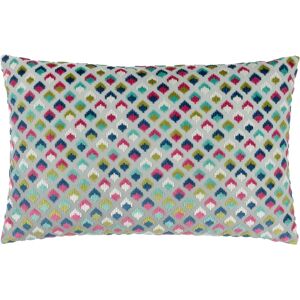 Paoletti Lexington Multicolour Feather Filled Cushion - 40x60cm - Cushion Paoletti Lexington Multicolour Feather Filled Cushion - 40x60cm - Cushion