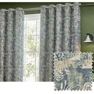 Riva Home Bengal multicolor Eyelet Curtains - Curtains Riva Home Bengal multicolor Eyelet Curtains - Curtains