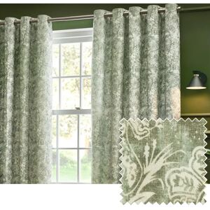 Riva Home Sage Bengal Tiger Eyelet Curtains - Curtain Riva Home Sage Bengal Tiger Eyelet Curtains - Curtain