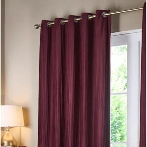 Paoletti Corinthian Velvet Ready Made Eyelet Curtains - Curtain Paoletti Corinthian Velvet Ready Made Eyelet Curtains - Curtain