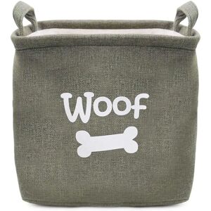 Rosewood Forest Canvas Pet Toy Basket - Bosgroen Rosewood Forest Canvas Pet Toy Basket - Bosgroen