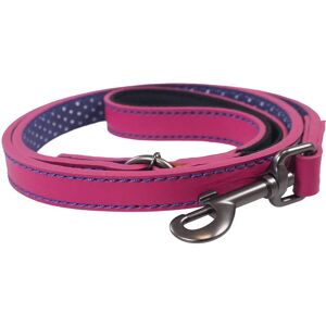 Joules Leather Dog Lead - Pink - Large - Dog Lead Joules Leather Dog Lead - Pink - Large - Dog Lead