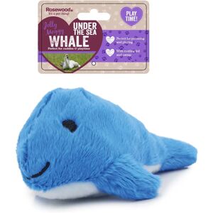 Rosewood Jolly Moggy Under the Sea Plush Whale Cat Toy - Cat Toy Rosewood Jolly Moggy Under the Sea Plush Whale Cat Toy - Cat Toy