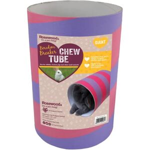 Tube à Mâcher Rosewood Boredom Breaker pour Petits Animaux - Lapin - Géant - Publicité Tube à Mâcher Rosewood Boredom Breaker pour Petits Animaux - Lapin - Géant - Publicité
