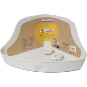 Rosewood Corner Rabbit Litter Tray - Medium - 31x22x15cm - Small Animal Rosewood Corner Rabbit Litter Tray - Medium - 31x22x15cm - Small Animal