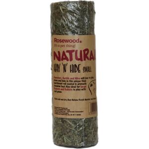 Rosewood Small Hay 'n' Hide - 19x7cm Toy for Small Rodents Rosewood Small Hay 'n' Hide - 19x7cm Toy for Small Rodents
