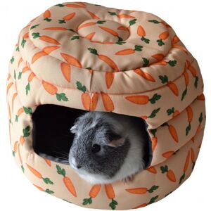 Rosewood Snuggles 2 In 1 Carrot Beehive Hooded Bed Rabbit Guinea Pig Ferret - Hooded Bed Rosewood Snuggles 2 In 1 Carrot Beehive Hooded Bed Rabbit Guinea Pig Ferret - Hooded Bed