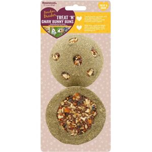 Rosewood Boredom Breaker Treat 'N' gnaw Small Animal Bunny Buns - 2 count Rosewood Boredom Breaker Treat 'N' gnaw Small Animal Bunny Buns - 2 count