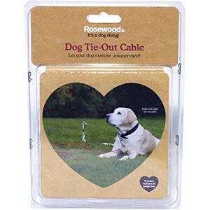 Rosewood Dog Tie-out Cable - 10ft Rosewood Dog Tie-out Cable - 10ft