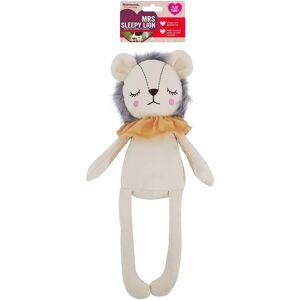 Rosewood Mrs Sleepy Lion Plush Dog Toy - Cream Rosewood Mrs Sleepy Lion Plush Dog Toy - Cream