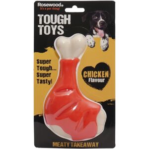 Rosewood Large Dog Toy - Chicken Leg - Tough & Meaty Rosewood Large Dog Toy - Chicken Leg - Tough & Meaty