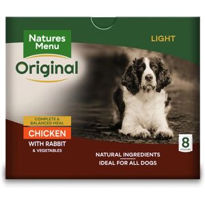 Natures Menu Adult Wet Dog Food Light Pouch with Chicken and Rabbit - Dog Food Natures Menu Adult Wet Dog Food Light Pouch with Chicken and Rabbit - Dog Food