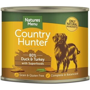 Natures Menu Country Hunter Duck Turkey Dog Wet Food - Dog Wet Food Cans Natures Menu Country Hunter Duck Turkey Dog Wet Food - Dog Wet Food Cans