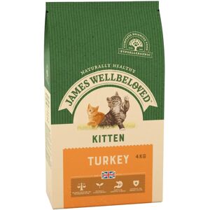 James Wellbeloved Turkey and Rice Cat Food Kitten 4kg James Wellbeloved Turkey and Rice Cat Food Kitten 4kg
