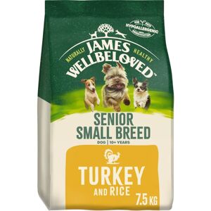 James Wellbeloved Jwb Adult Dog Senior Small Breed Turkey & Rice Kibble - Dog Food James Wellbeloved Jwb Adult Dog Senior Small Breed Turkey & Rice Kibble - Dog Food