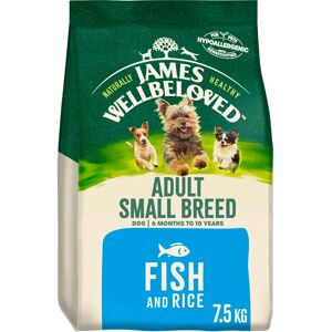 James Wellbeloved Jwb Adult Dog Small Breed Fish & Rice Kibble - Dog Food James Wellbeloved Jwb Adult Dog Small Breed Fish & Rice Kibble - Dog Food