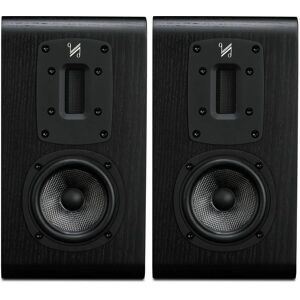 Quad S-2 Speakers - Sapele Mahogany, Gloss Black, Black Oak - Speakers Quad S-2 Speakers - Sapele Mahogany, Gloss Black, Black Oak - Speakers