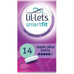 Lil-Lets Non-Applicator Tampons Super Plus Extra - 14 Tampons Lil-Lets Non-Applicator Tampons Super Plus Extra - 14 Tampons