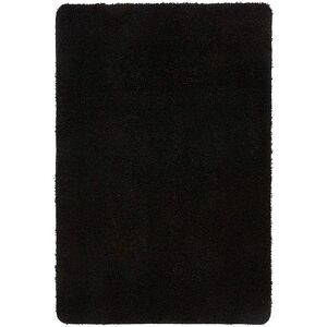 The Rug Seller Small 60x100cm Black Washable Thick Pile Rug - Large Choice of Colors & Sizes The Rug Seller Small 60x100cm Black Washable Thick Pile Rug - Large Choice of Colors & Sizes