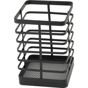 Apollo Plat IJzer Utensilhouder - Zwart Apollo Plat IJzer Utensilhouder - Zwart