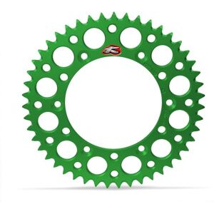 Couronne arrière en aluminium ultra-légère Renthal - 112U - 520 - Vert Couronne arrière en aluminium ultra-légère Renthal - 112U - 520 - Vert