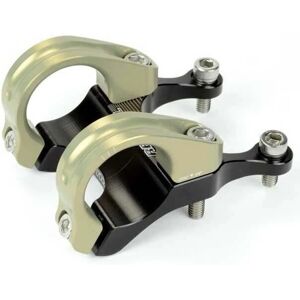 Renthal Integra II Alu-Vorbau - Schwarz/Gold - 45mm - Mountainbike Komponente Renthal Integra II Alu-Vorbau - Schwarz/Gold - 45mm - Mountainbike Komponente