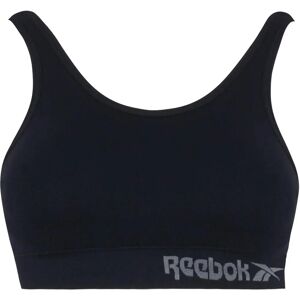 Reebok Kira Crop Top - Elastischer Sport-BH - Schwarz Reebok Kira Crop Top - Elastischer Sport-BH - Schwarz