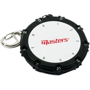 Masters Golf Bag Tag - 18 Hole Score Counter - Durable & Reusable Masters Golf Bag Tag - 18 Hole Score Counter - Durable & Reusable