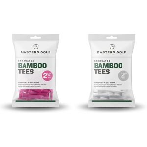 Masters Bambus Graduierte Golf Tees - Pink Masters Bambus Graduierte Golf Tees - Pink