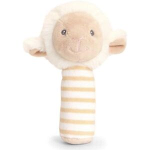 Keel Toys SE6728 Soft Baby Lamb Rattle - Baby Rattle Keel Toys SE6728 Soft Baby Lamb Rattle - Baby Rattle