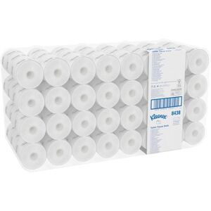 Kleenex 8438 Toalettpapper - 96 rullar, 250 blad, 24 000 totalt Kleenex 8438 Toalettpapper - 96 rullar, 250 blad, 24 000 totalt