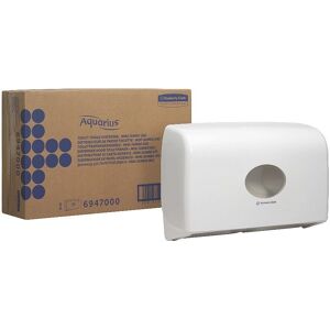 Dispensador de papel higiénico Aquarius Kimberly-Clark - Blanco - 6947 Dispensador de papel higiénico Aquarius Kimberly-Clark - Blanco - 6947