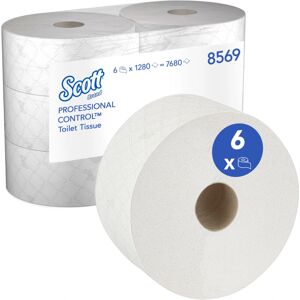Papel higiénico Scott 8569 - Control, 2 Capas, 314m, Blanco Papel higiénico Scott 8569 - Control, 2 Capas, 314m, Blanco