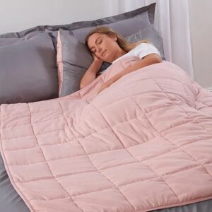 Brentfords Light Pink 150x200cm 8kg Weighted Blanket - Sleep Therapy Brentfords Light Pink 150x200cm 8kg Weighted Blanket - Sleep Therapy